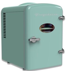 Mint Mini Personal Fridge Cooler, 1 Gal Capacity fits Six Cans.
